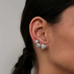 BRINCO CORAÇÃO COM ZIRCONIA