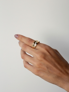 ANEL LISO COM MICROZIRCONIA - tienda online