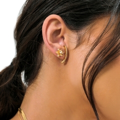BRINCO EAR HOOK CRAVEJADO