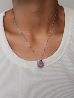 CONJUNTO GOTA FUSION COLOR RODIO BRANCO - comprar online