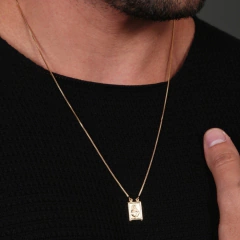 ESCAPULARIO BANHADO OURO 18K