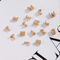 PINGENTE LETRA ZIRCONIA