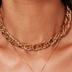 CHOKER ELOS COM FECHO MOSQUETAO ZIRCONIA - comprar online