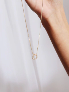 PINGENTE LETRA ZIRCONIA - comprar online