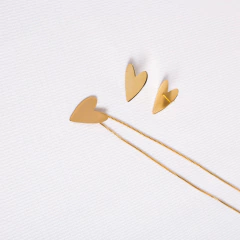 CONJUNTO CORAÇÃO ESTICADINHO - Adrélle Semijoias