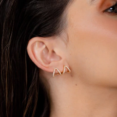 BRINCO VITORIA COM ZIRCONIA - tienda online