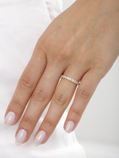 ANEL APARADOR MICRO ZIRCONIA OURO 18K en internet