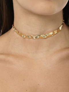 CHOKER ARO ORGANICO AMASSADO en internet