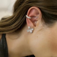 BRINCO FLOWER ZIRCONIA STYLE - comprar online