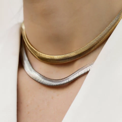 CHOKER MALHA SNAKE 8MM - comprar online