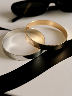 Imagem do BRACELETE ARO LARGO LISO