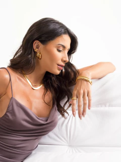 BRACELETE TRANÇADO LISO