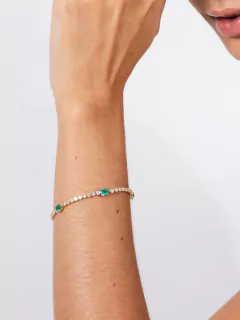 PULSEIRA RIVIERA COM PEDRAS ELEGANCE ROD - tienda online