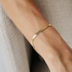 PULSEIRA FITA LISA 5MM