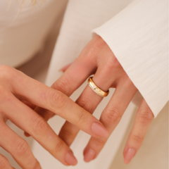 ANEL ALIANÇA ZIRCONIA - buy online