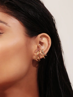 BRINCO ZIG ZAG EAR CUFF - tienda online