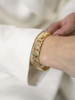 BRACELETE 10 MANDAMENTOS - Adrélle Semijoias