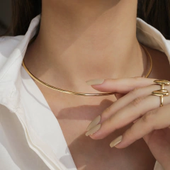 CHOKER ARO LISO - comprar online