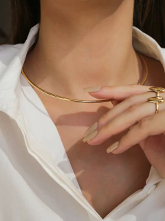 CHOKER ARO LISO - Adrélle Semijoias