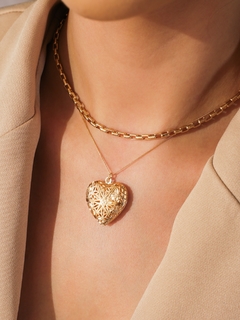 COLAR RELICÁRIO CORAÇÃO ETERN - buy online