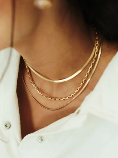 COLAR FITA 2 MM - Adrélle Semijoias