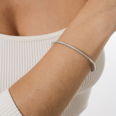 BRACELETE CRAVEJADO ZIRCONIAS ARTICULADO na internet