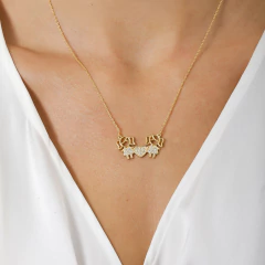 COLAR 2 MENINA COM CORACAO - buy online