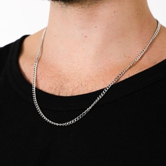 CORRENTE GRUMET MASCULINA AÇO INOX