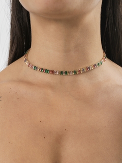 CHOKER RIVIERA BAGUETTE COLOR na internet
