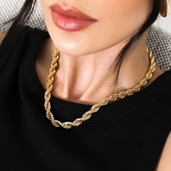 CHOKER CORDÃO BAIANO 8MM - comprar online