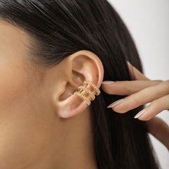 PIERCING FAKE 3 FILEIRAS TRABALHADO - buy online