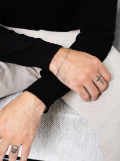 Imagen de PULSEIRA ELOS ARREDONDADOS ESTILO CART