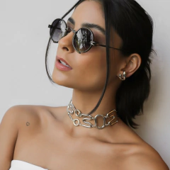 CHOKER MAXI MINIMALISTA SILVIA
