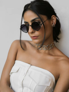 CHOKER MAXI MINIMALISTA SILVIA - buy online