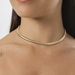 CHOKER MALHA SNAKE 5MM - comprar online