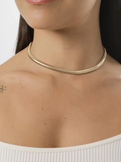CHOKER MALHA SNAKE 5MM on internet