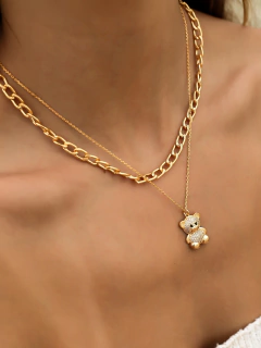 Imagen de COLAR COM PINGENTE URSO CRAV