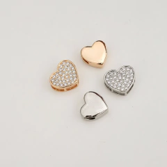 PINGENTE CORAÇÃO CRAVEJADO ZIRCONIA