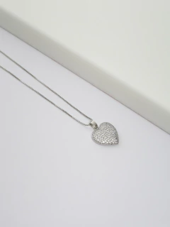Imagen de COLAR CORAÇÃO CRAVEJADO ZIRCONIA