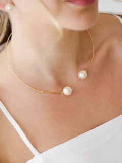 CHOKER ARO COM PÉROLA na internet