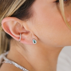 CONJUNTO GOTA MICRO ZIRCONIA RODIO BRANCO - online store
