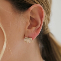 BRINCO EAR CUFF CRAVEJADO - tienda online