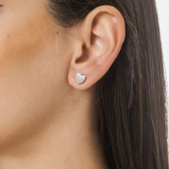 BRINCO CORAÇÃO ZIRCONIA LUXO P