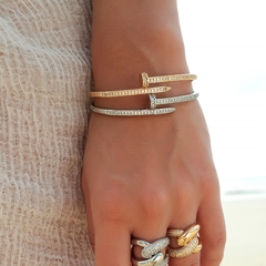 Imagen de BRACELETE PREGO COM MICROZIRCONIAS