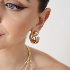 BRINCO ARGOLA TUBO COM TARRAXA ESFERA - buy online