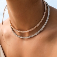 CHOKER ARO NAVETE LUXO - Adrélle Semijoias
