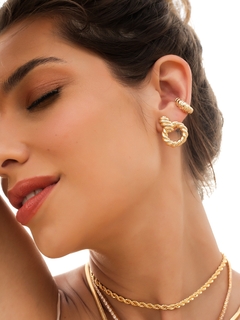 PIERCING LISO CROISSANT TRABALHADO - comprar online