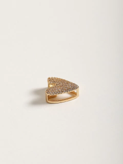 PINGENTE CORAÇÃO PASSANTE ZIRCONIA STYLE - tienda online