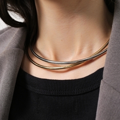 CHOKER ARO GROSSO LISO FEELING - comprar online