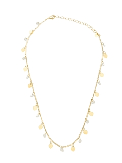 CHOKER DELICADA ZIRCONIA E CORAÇÃO - tienda online
